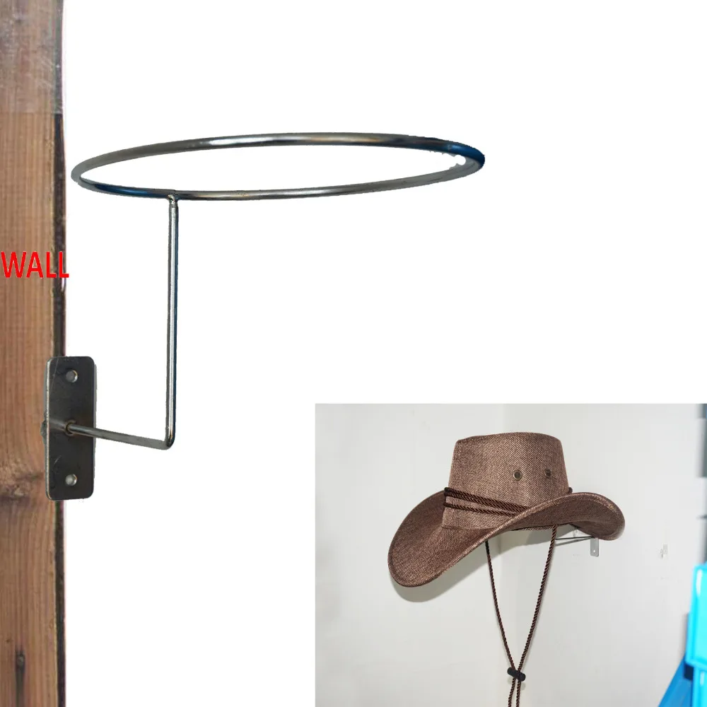 

Hat holder Equestrian bike Riding Helmet Hat Rack Stand wall mounted - Metal