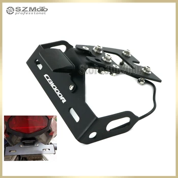 

For HONDA CB1000R CB 1000R 2010-2015 2011 License Plate Holder LED Light Motorcycle Tail Tidy Fender Eliminator With Logo
