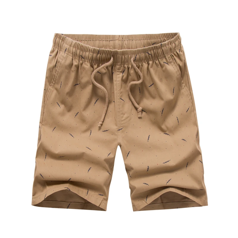 Прямая новые модные мужские Летние Шорты хлопковые пляжные шорты мужские повседневные пляжные шорты 30-36 CYG358