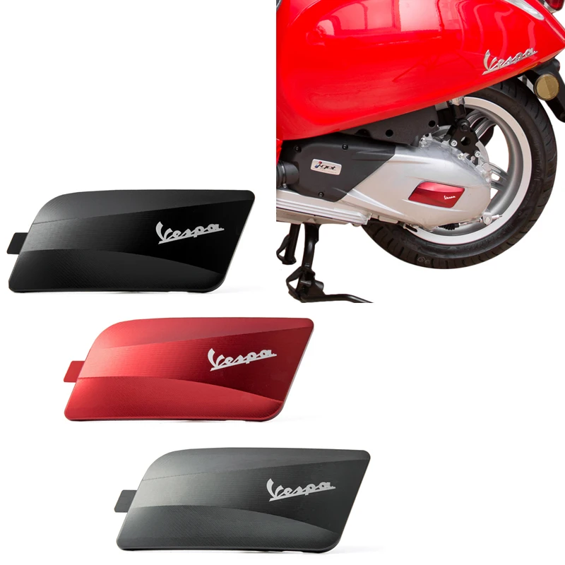 CNC алюминиевая коробка передач декоративная крышка для Vespa Primavera Sprint S LX 50 150 300 125 аксессуары для мотоциклов