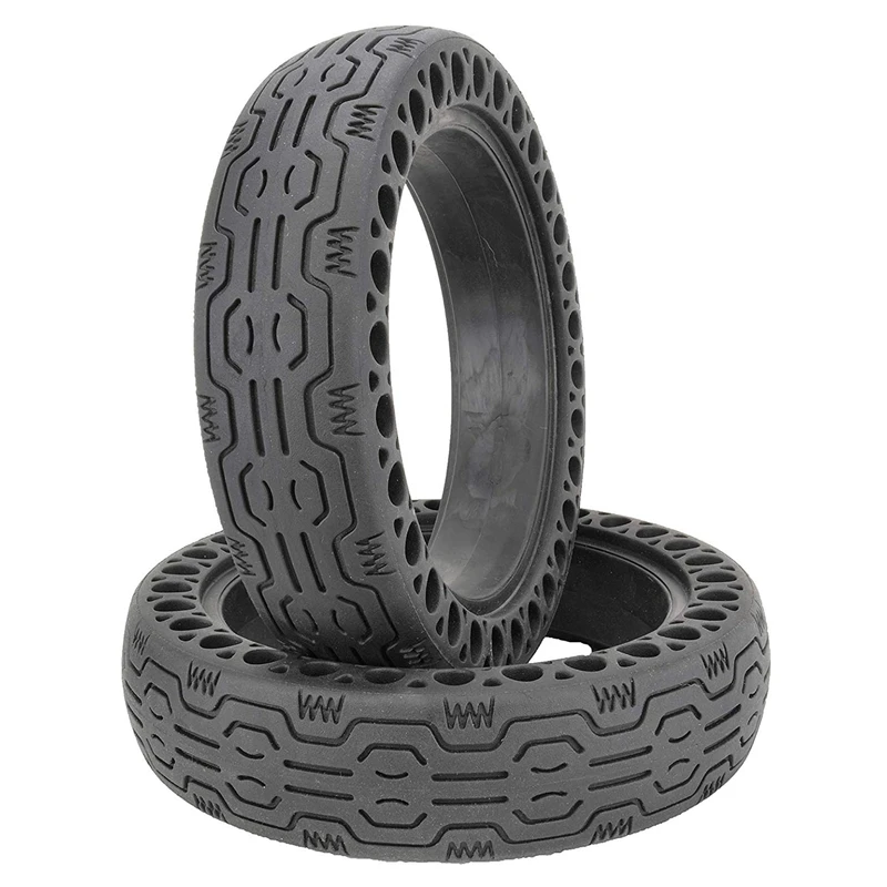 Cheap 2 Pcs 8.5 Inch Anti Explosion Solid Tires For Xiaomi Mijia M365 Electric Scooter Wheel Replacement Part Accessory