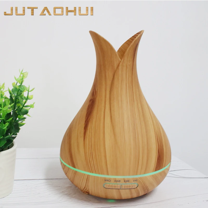 

2019 JTH-029 Aroma Essential Oil diffuser Ultrasonic Cool Mist Humidifier Air Purifier 7 Color LED Night light for Office Home O