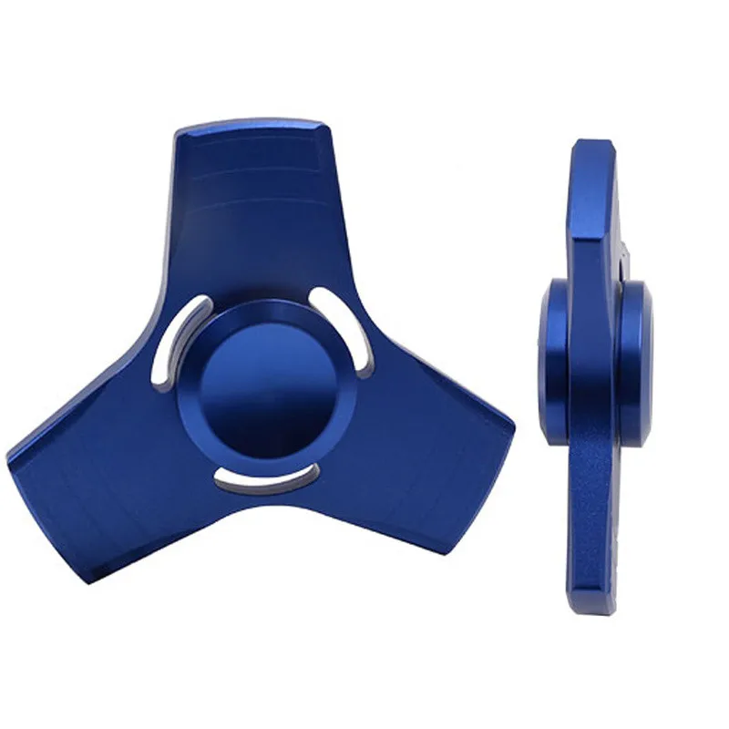 5 Colors EDC Fidget Spinner UFO Tri spinner Zinc Hand Spinner Aluminum Alloy Fidget Toy Anxiety