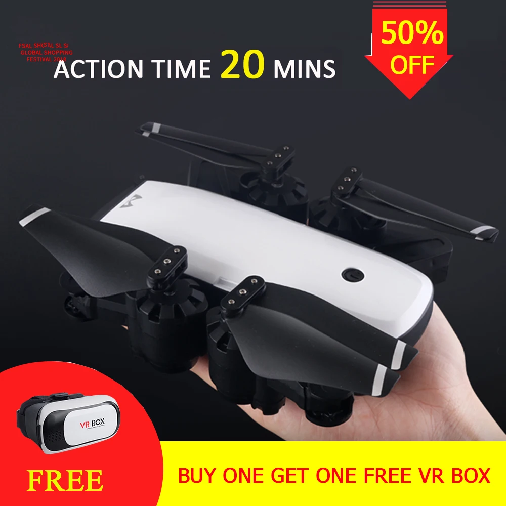 

S20 Drone dron wifi HD 1080P Camera GPS Quadrocopter Helicopter FPV 5MP Folding Storage bag VS cg033