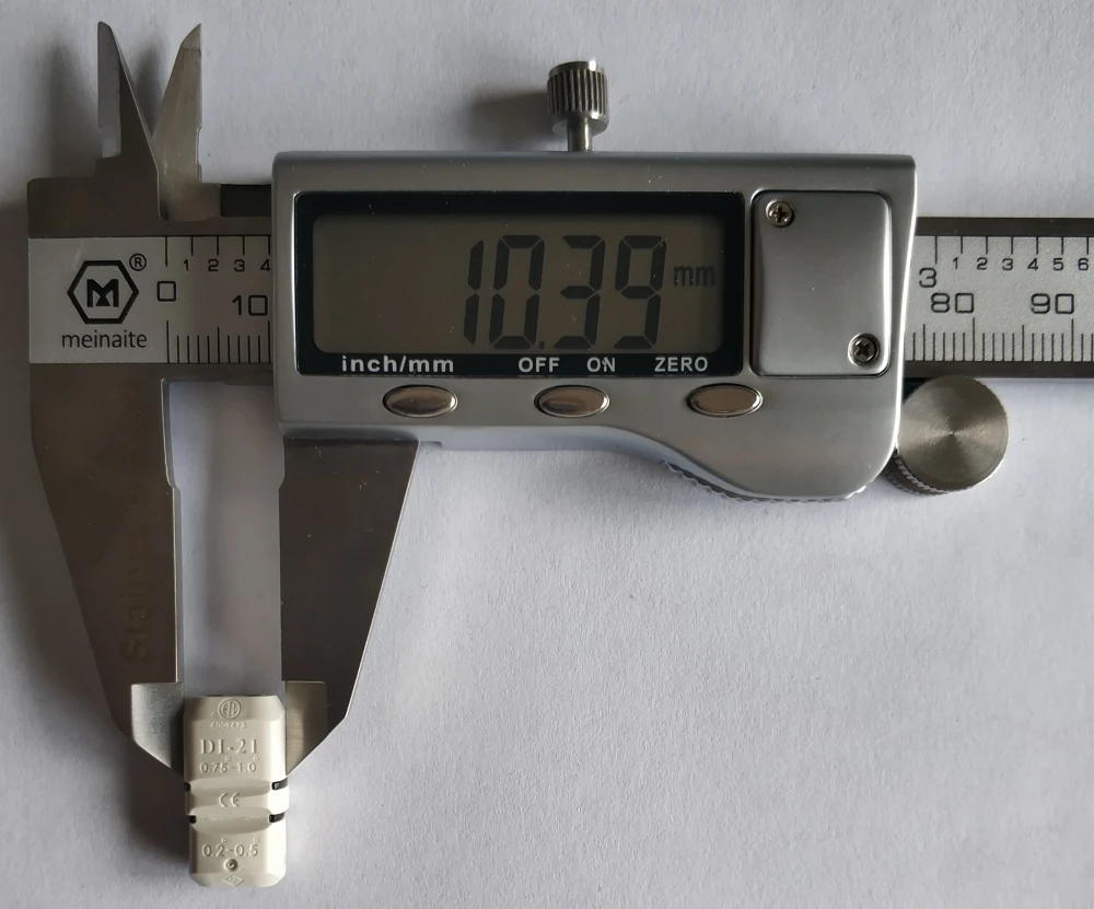 JOWX DI-21 10 шт. 18AWG 0,75 sqmm подключение 23~ 20 0,3~ 0,5 двойной в линии 2 способ стыковое соединение светодиодный светильник кабель провода разъемы