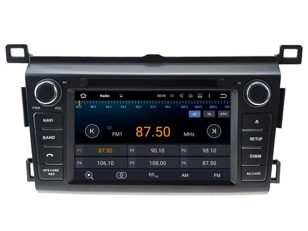 Android 7 1 Car Dvd Navi Player FOR TOYOTA RAV4 2013 2014 audio multimedia auto stereo