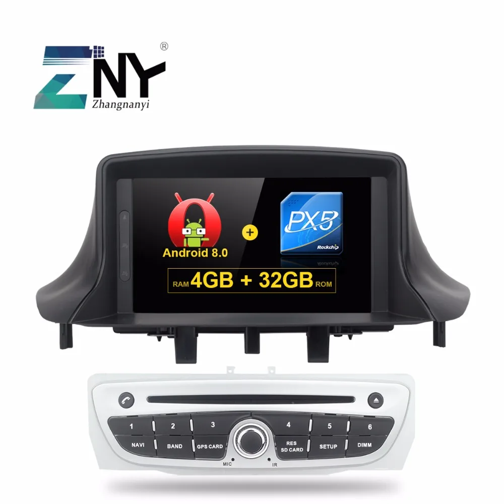 

Android 8.0 Car DVD Stereo 1Din Auto Radio for Renault Megane 3 Fluence 7" IPS Screen GPS Navigation 4GB RAM Multimedia Headunit