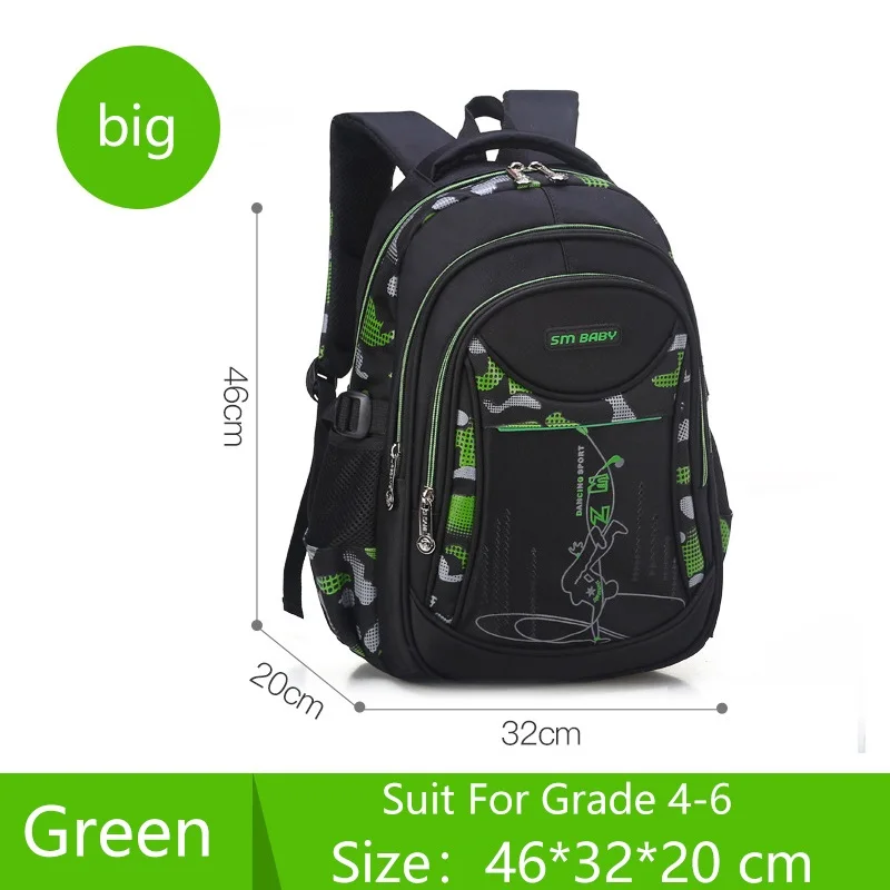 Нейлоновые школьные сумки для девочек-подростков, Женский Школьный рюкзак, Модная студенческая сумка для книг, Детские рюкзаки, школьный рюкзак, Mochila - Цвет: big green