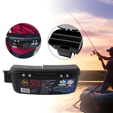 Сумка для рыбалки 26,5*10*10 см, многофункциональная коробка для рыболовных снастей, чехол для удочки, коробка для рыболовных снастей с поясным ремнем для улицы