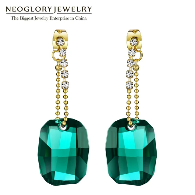 Neoglory Made With Swarovski Elements Crystal Chandelier Drop Neoglory Made With Swarovski Elements Crystal Chandelier Drop Earrings For Women 2018 New Indian Style