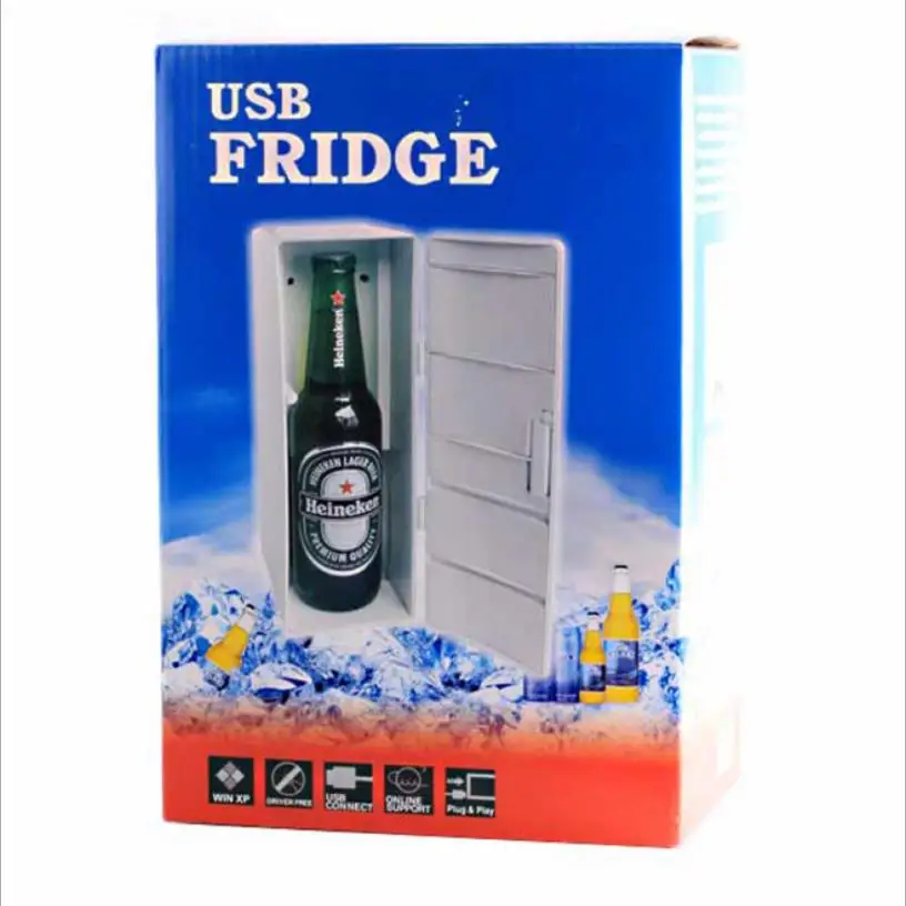 Мини-холодильник USB кулер нагреватель холодильник двойного использования домашнего спального места DC 5 Vcar офисный холодильник компьютер винный охладитель