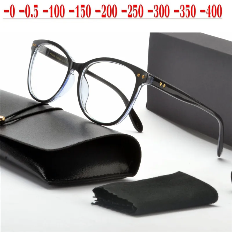 

2019 Prescription glasses computer reading myopia sun photochromic women Finished prescription color changing optical glasses NX