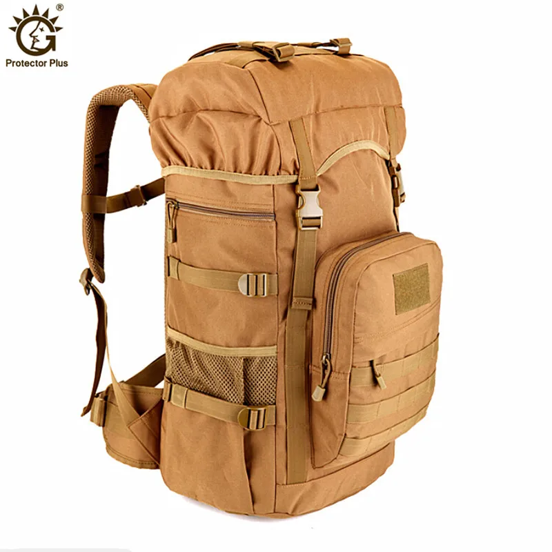  Military Tactical Backpack 50L large Capacity Camping Bags Mountaineering bag Men's Hiking Rucksack