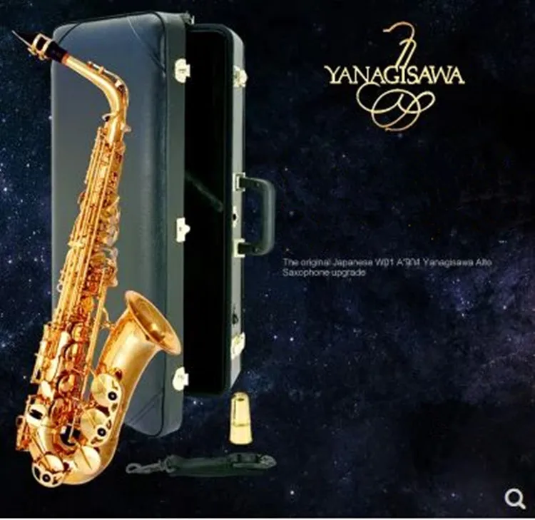 

Hot New Yanagizawa Alto saxophone A-992 Saxophone Flat Alto High Quality Super Professional Musical Instruments With hard Case