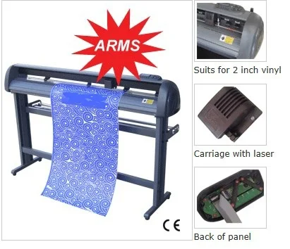 

SAGA 1.35m wide Cutting plotter with Optical sensor, huge press 60'' USB contour vinyl cutter plotter CAD output