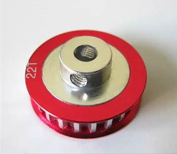 

free shipping Aluminum Center Pulley Gear 22T, CS 1:10 drift Racing DGCS option SAKURA D3 3R