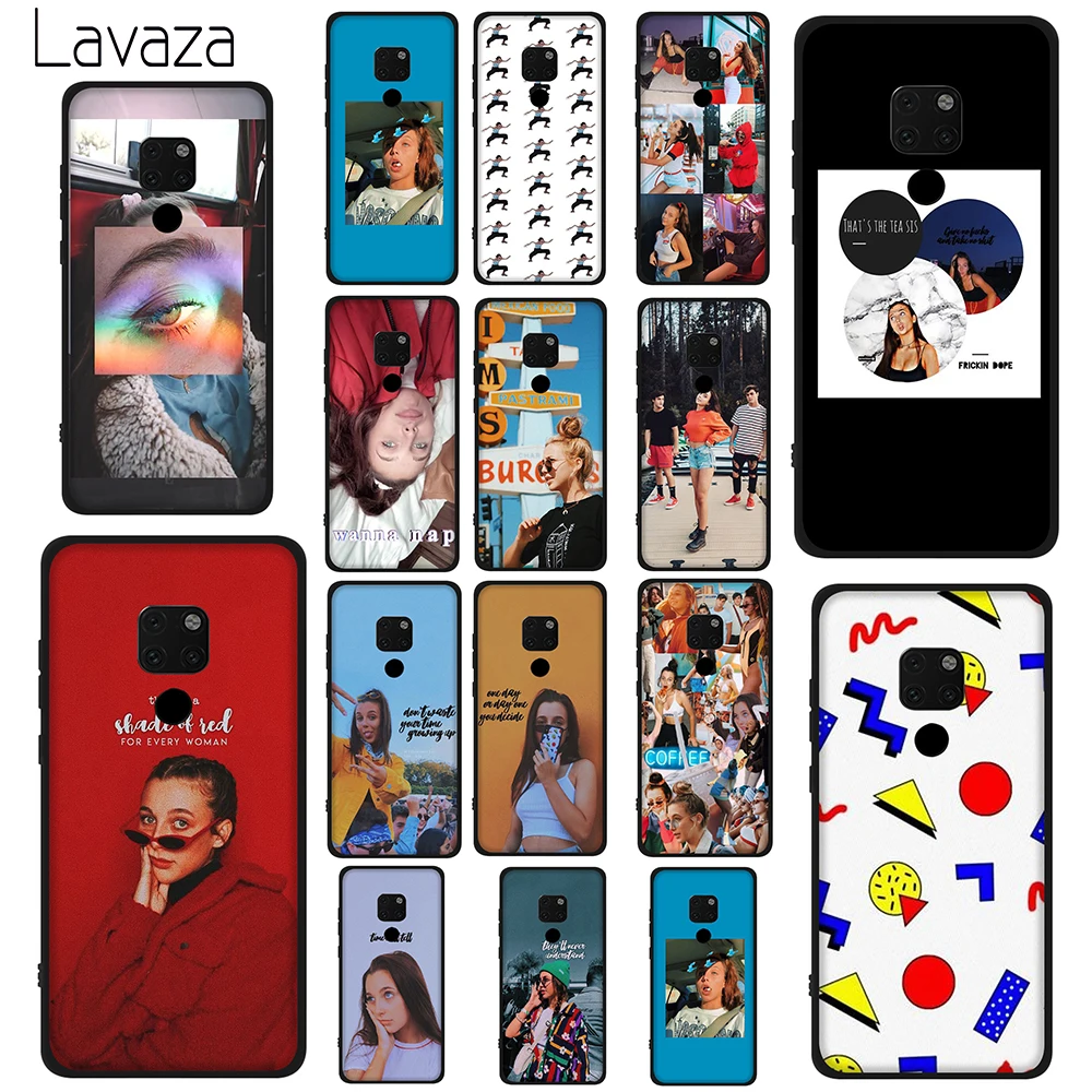 Lavaza Emma Chamberlain Soft TPU Case Cover for Huawei Mate 10 20 pro lite Y6 Y7 Y9 Nova 2i 3i 417 |