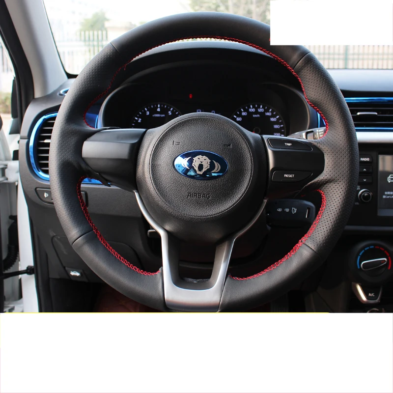 Lsrtw2017 натуральная кожаная коровья кожа фотосессия для kia rio 2017 2018 2019 2020 k2|Лепнина