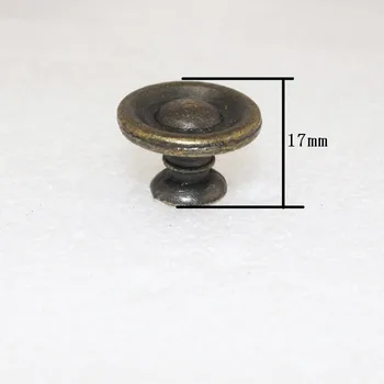 

Antique Single Hole Pot Handle Zinc Alloy With Screw Drawer The Home Handle Cabinet Handle,27*17mm,10PCs
