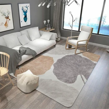 

Wooden Floor Protection Carpets For Modern Living Room Non-slip Landscape Rug Printing Sofa And Coffee Table Foot Mat Home Decor