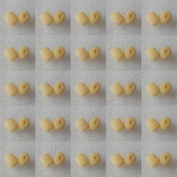 

50PCS Beige Windscreen Windshield Mini Foam Covers for Beige Headset Microphone
