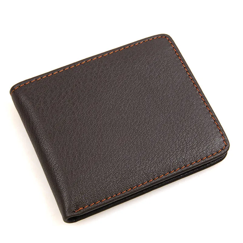 High Quality Men Wallets Genuine leather vintage Casual Design Men