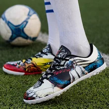 ZHENZU/футбольные бутсы для помещений; супертонкие Шипы; красовки для обуви; детские футбольные бутсы; оригинальные кроссовки для тренировок