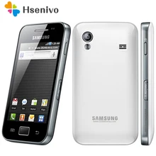 Оригинальный Samsung Galaxy Ace S5830 S5830i сотовый телефон 3 г Wi-Fi GPS 5mp Камера мобильного телефона Бесплатная доставка