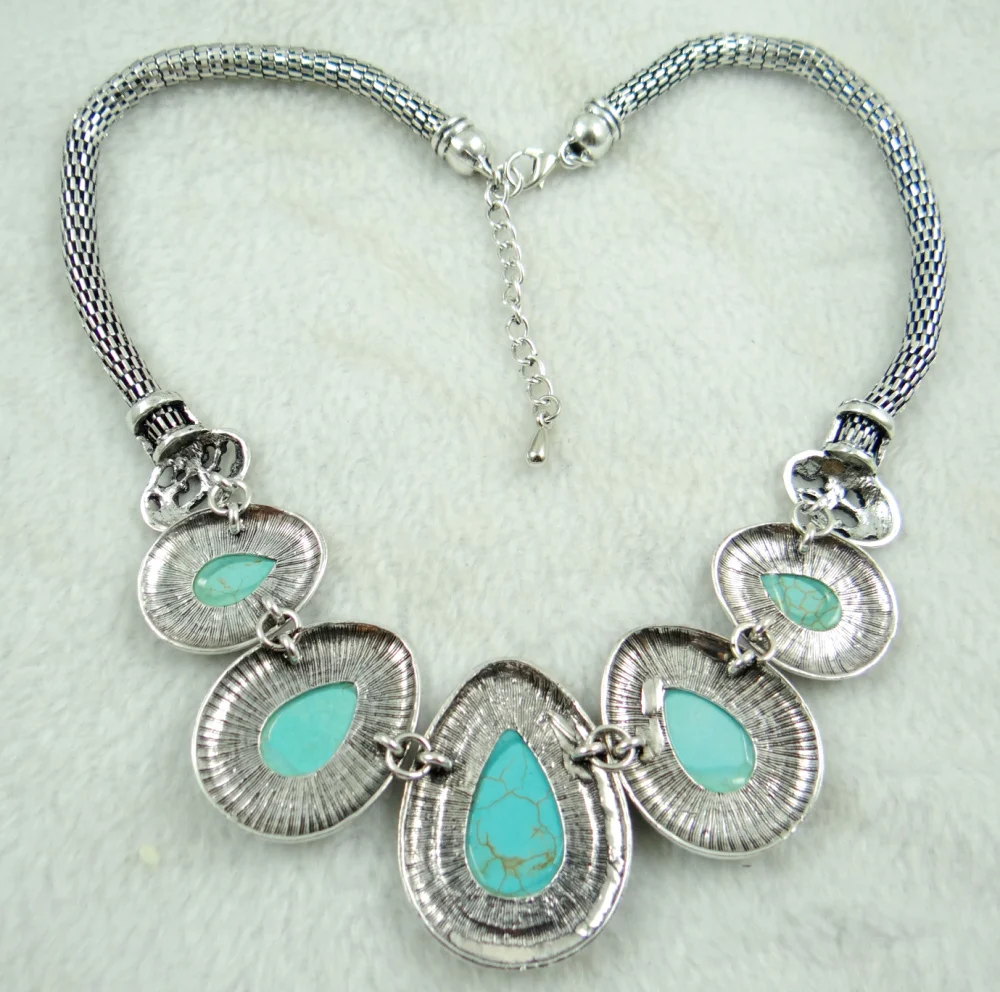 Ожерелье из натурального камня ручной работы с драгоценными камнями R1|jewellery