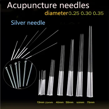 

medical Disposable Acupuncture Moxibustion Silver Needle Formula Tube Needle Tube Needle Set Needle Repeatedly Used skin pin