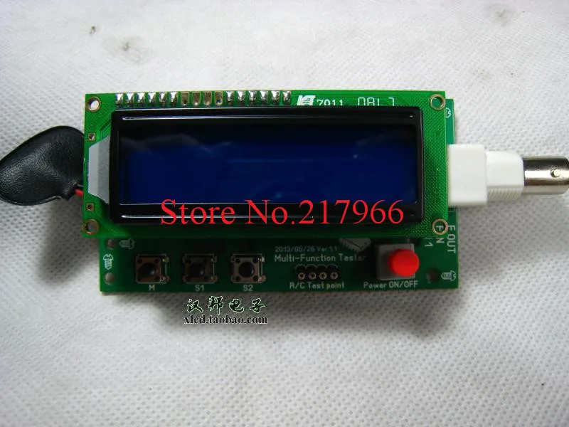 

1PCS /lot,Multifunction Tester / resistor-capacitor integrated oscilloscope generator frequency meter tester,Free shipping