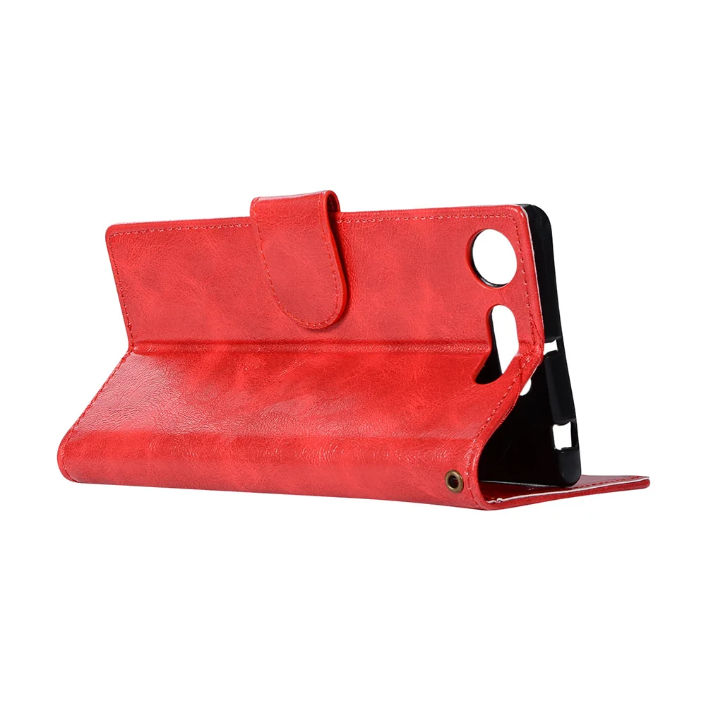Retro Flip Wallet Case for Sony Xperia L1 L2 X XA XA1 XA2 XA3 Ultra XA1 Plus  XZ1 XZ2 XZ3 Compact Leather Flip Phone (7)