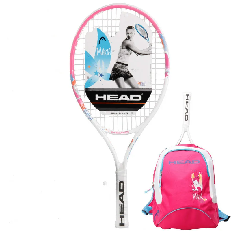Ракетки теннисные детские из углеродного волокна 21/23/25 дюйма с сумкой|carbon fiber tennis