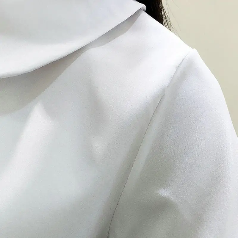 Women Summer White Blouse Sweet Chiffon Short Sleeve Female Tops Peter Pan Collar Female Blouse White Shirt Women Summer White Blouse Sweet Chiffon Short Sleeve Female Tops Peter Pan Collar Female Blouse White Shirt