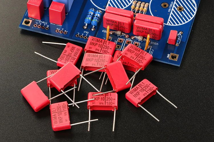 high version copy lehmann circuit diagram headphone amplifier earphone HD650 diy kits