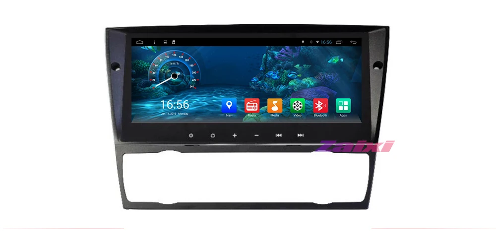 Cheap Car Android System 1080P IPS LCD Screen For  BMW 3 Series E90E91E92E93 2004~2013 Car Radio Player GPS Navigation BT WiFi AUX 1