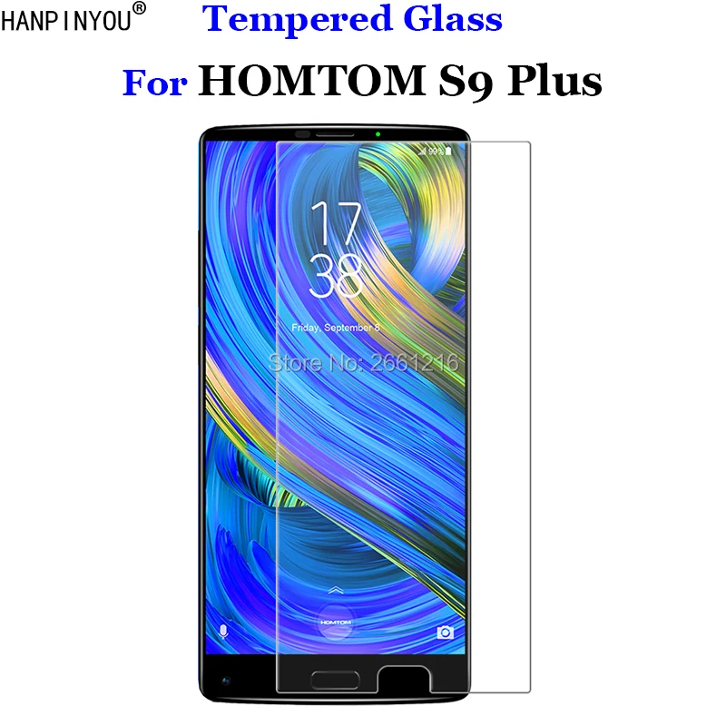 

For HOMTOM S9 Plus Tempered Glass 9H 2.5D Premium Screen Protector Film For Homtom S9+ 5.99"