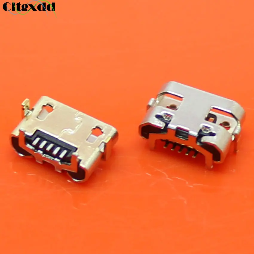 

cltgxdd 10pcs Micro USB connector , 5pin female USB jack socket charging port for Amazon Kindle Fire 5th Gen SV98LN