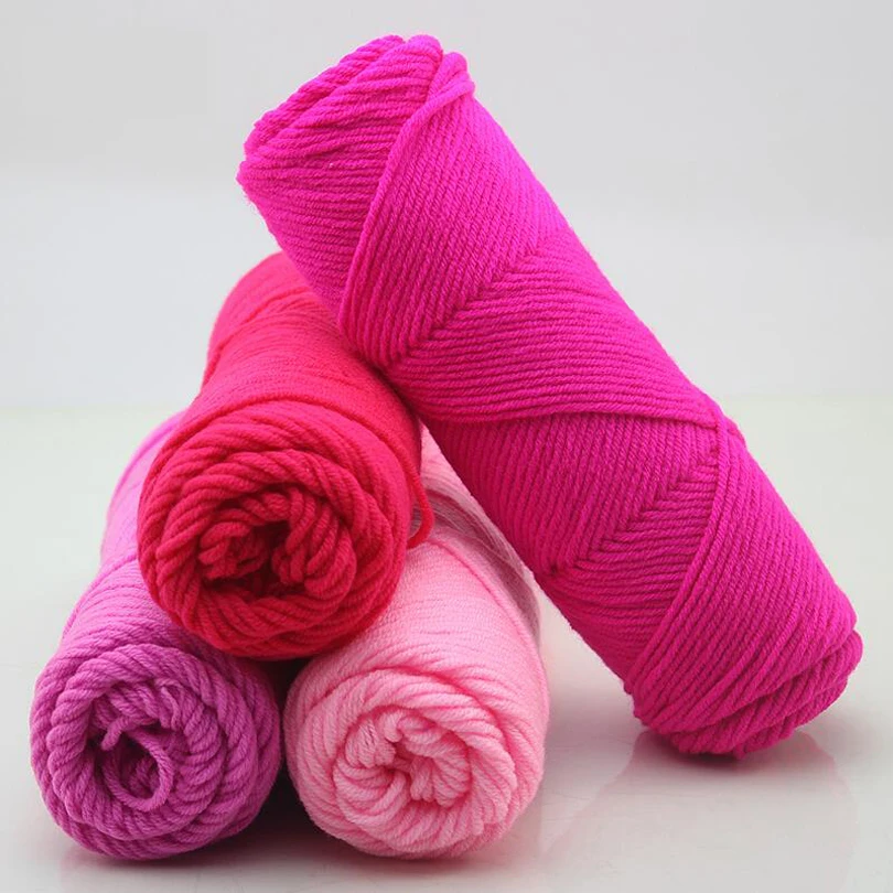wholesale 10 balls/lot 500g natural soft silk milk cotton yarn thick