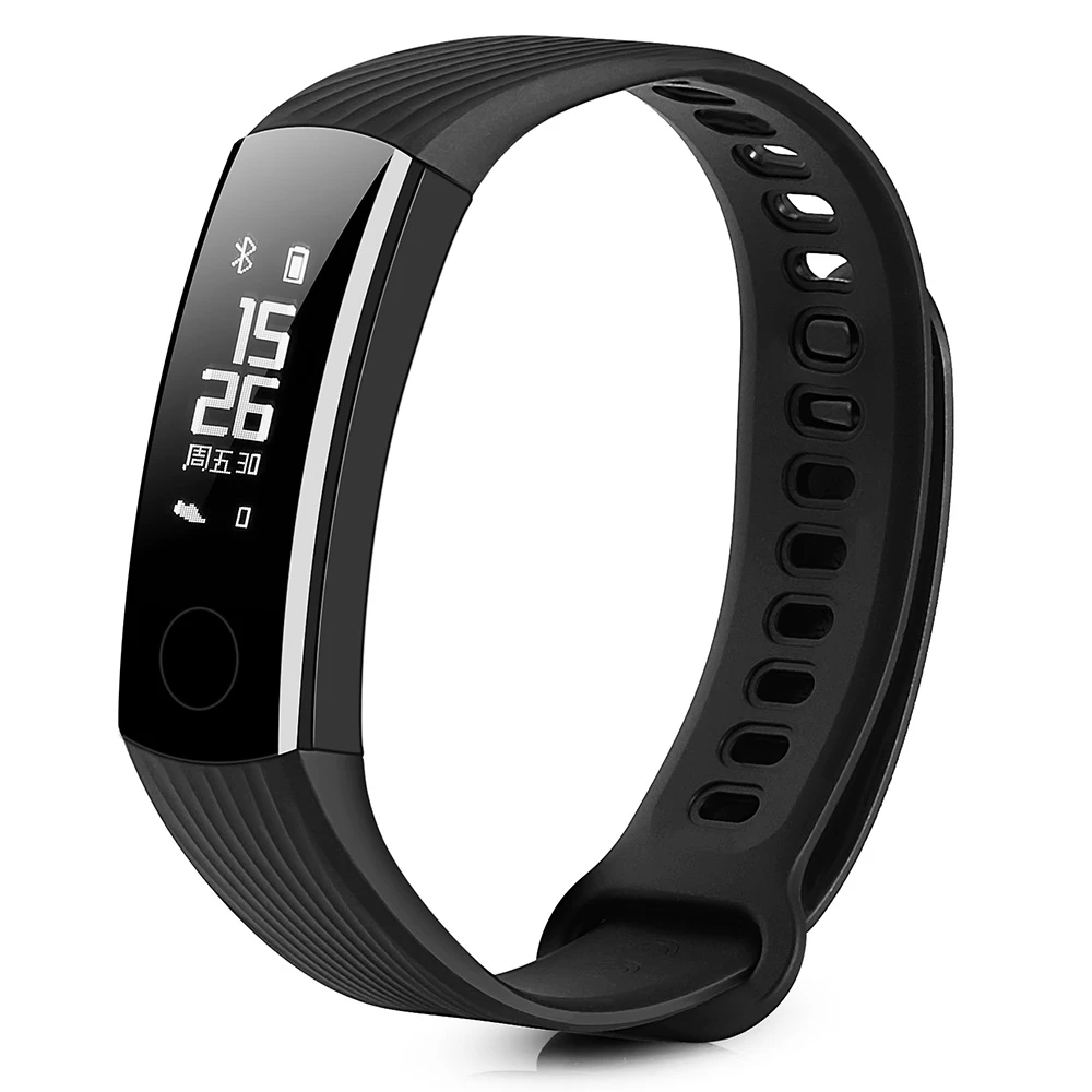 huawei Honor Band 3/4, умный Браслет Honor Band 4, фитнес-браслет, 0,91 дюймов, OLED тачпад, пульсометр, смарт-браслет