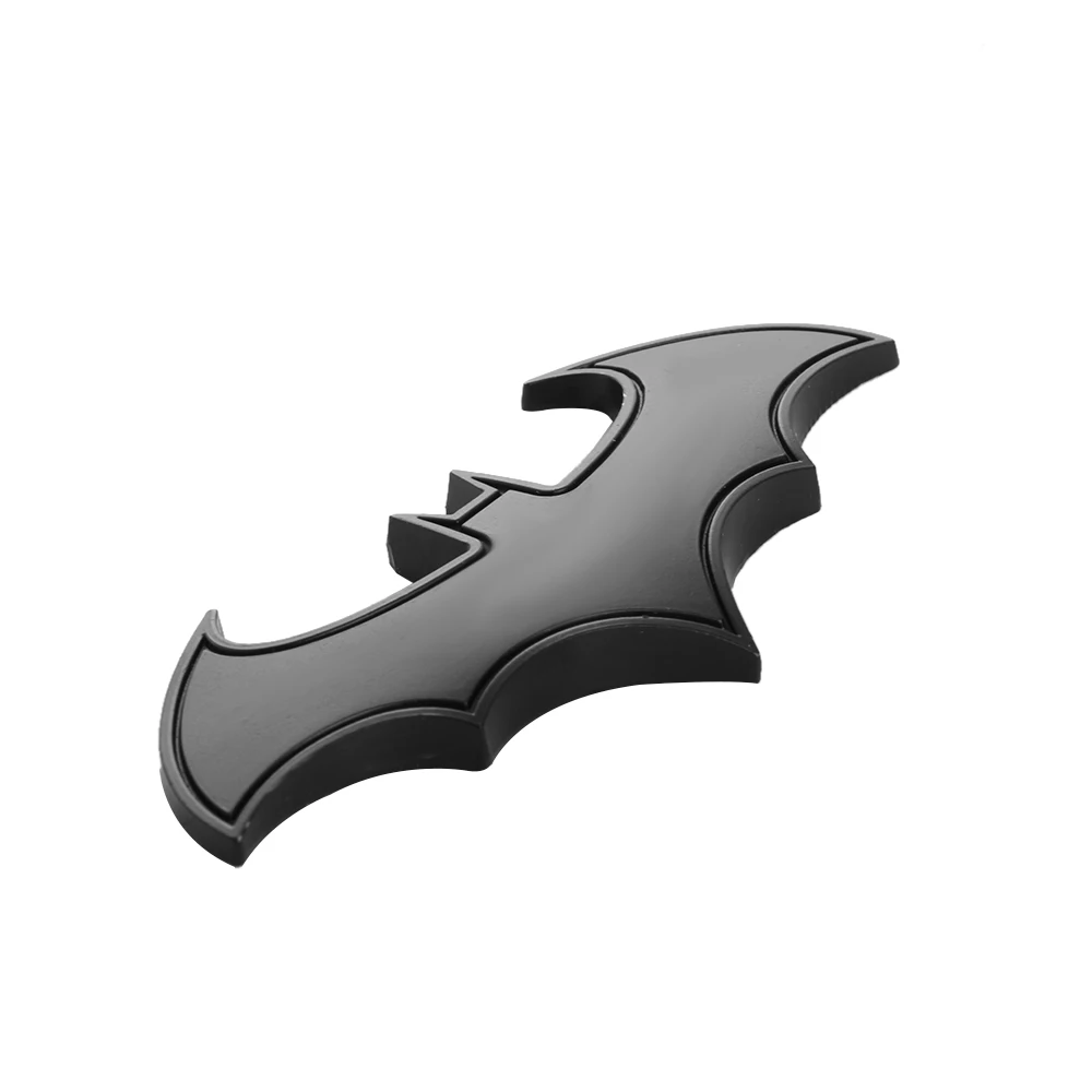 3D Cool Metal bat auto logo car styling car stickers metal batman badge emblem tail decal motorcycle car accessories