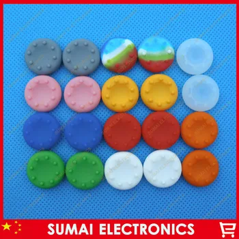 

Multicolor Analog Controller Thumb stick Cap silicone rubber gel thumb stick pimple grip cap For PS4/XBOX ONE/XBOX360/PS3/Wii