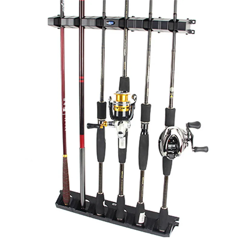 

Fishing Rod Display Fixed Frame ABS Fishing Rod Display Stand Road Fish Raft Storage Rack Reel Combos Holder Storage Vertical