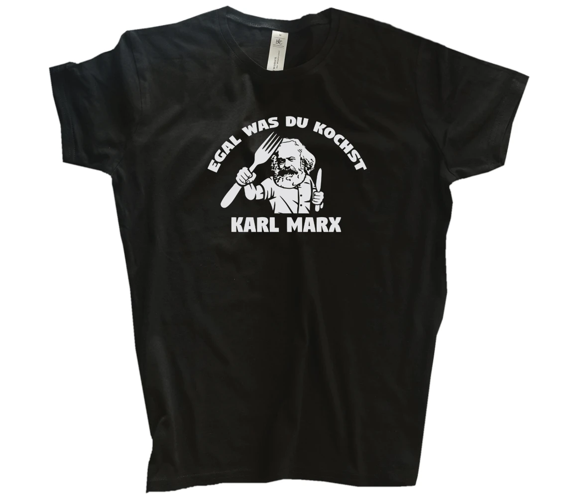 

Egal What Cook - Karl Marx Communism Fun Sayings T-SHIRT S - 3XL