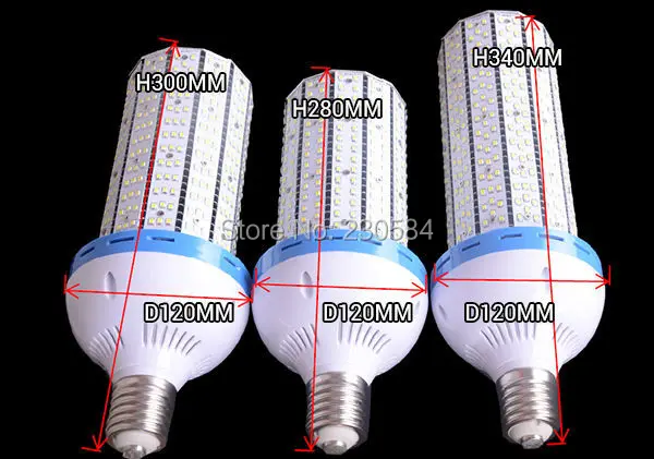 Очень легкий лакированной EDISON ЛАМПЫ 80 Вт 100 Вт 120 Вт 100% супер яркость Светодиодная дневного света E26/ e27/E39/E40 светодиодные лампочки