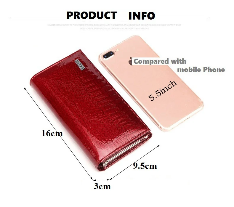 VICKAWEB Genuine Leather Small Wallet Women Wallets Alligator Short Purse Coins Hasp Girls Wallet Fashion Female Ladies Wallets-006
