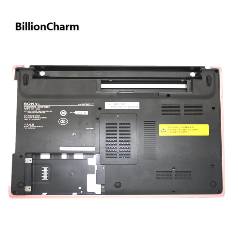 Billige BillionCharm Neue Rosa LCD Lünette Abdeckung Bottom Basis Fall Abdeckung Ober Fall Für SONY SVE14 SVE141 Laptop Abdeckung