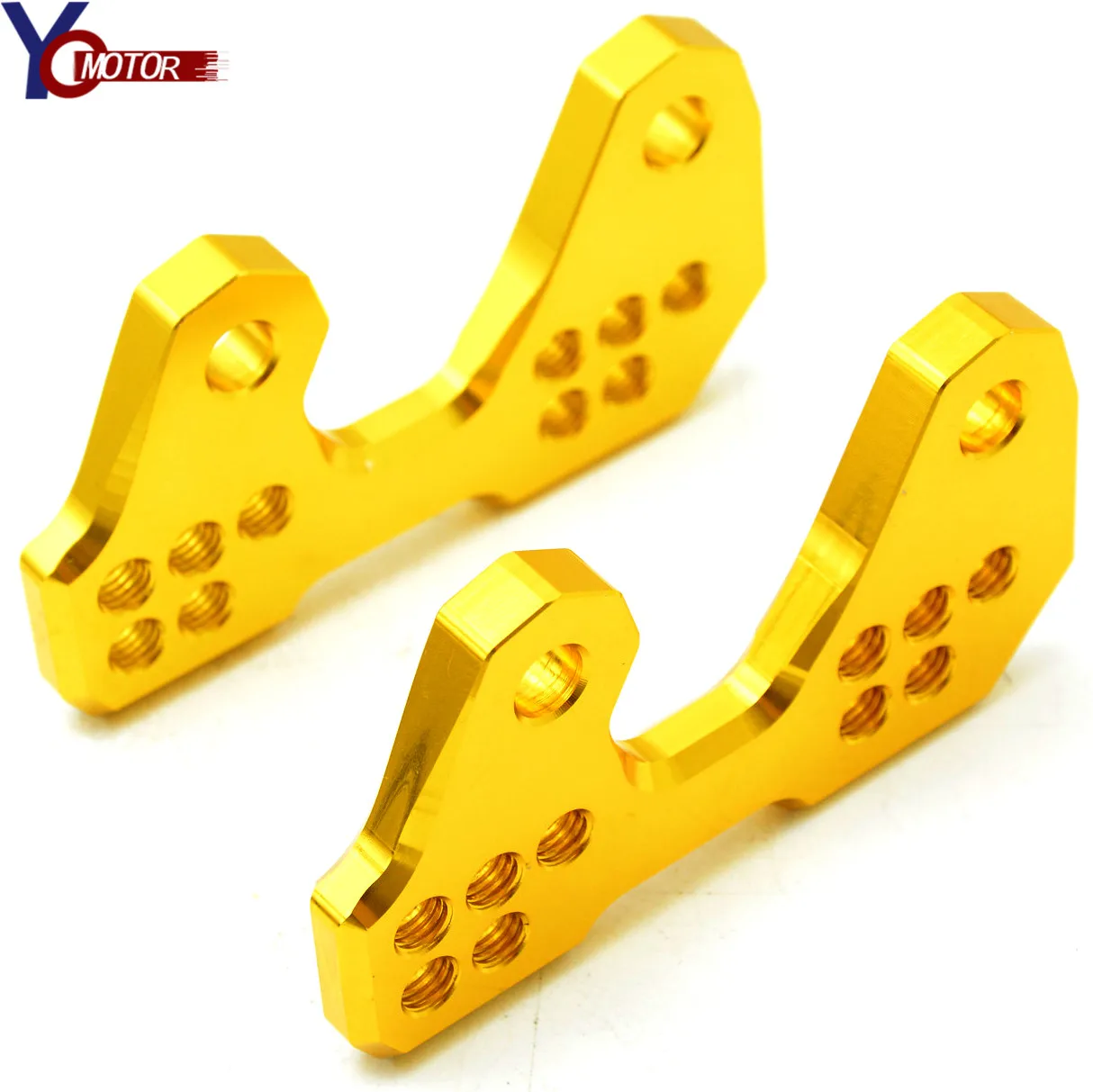 Мотоцикл CNC мотоцикл Алюминиевые аксессуары подножки для заднего сиденья задние