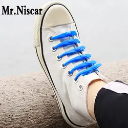 14 шт. силиконовые шнурки для мужчин и женщин ленивые шнурки для всех кроссовок обувь дети взрослые без галстука силиконовые шнурки