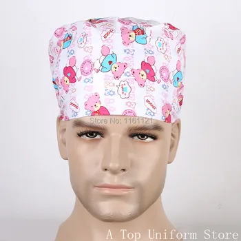 

2018 Lab Coat Medical Suit Mens Surgical Cap Medical Caps Scrub for Doctors And Nurse ,100% Cotton Adjustable Length At Back C19